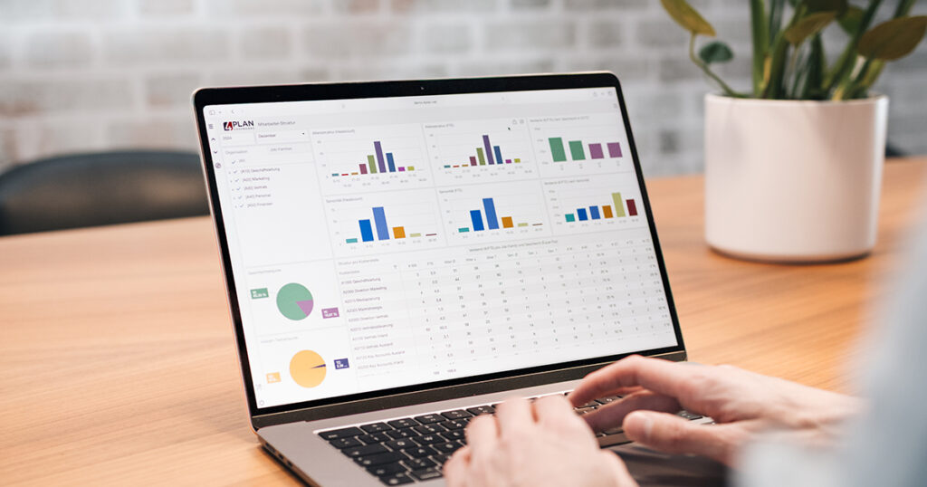 4PLAN - Software für HR Controlling und Personalkostenplanung von Software4You